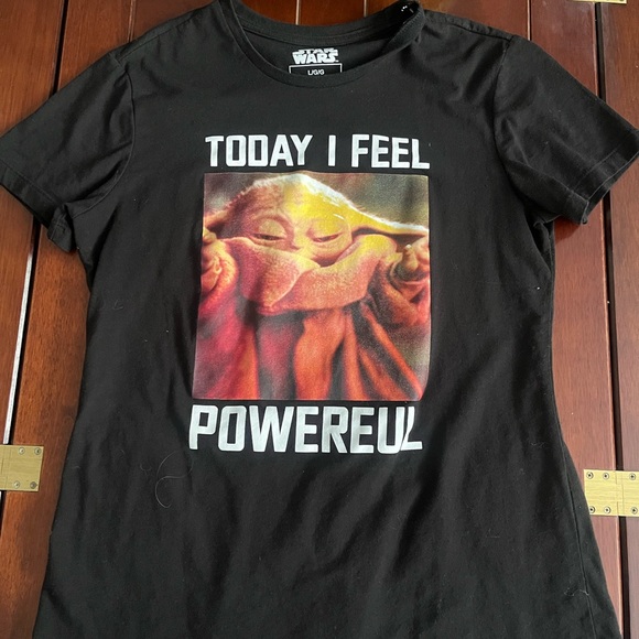 Star Wars Tops - Star Wars Black Graphic T-Shirt nwot